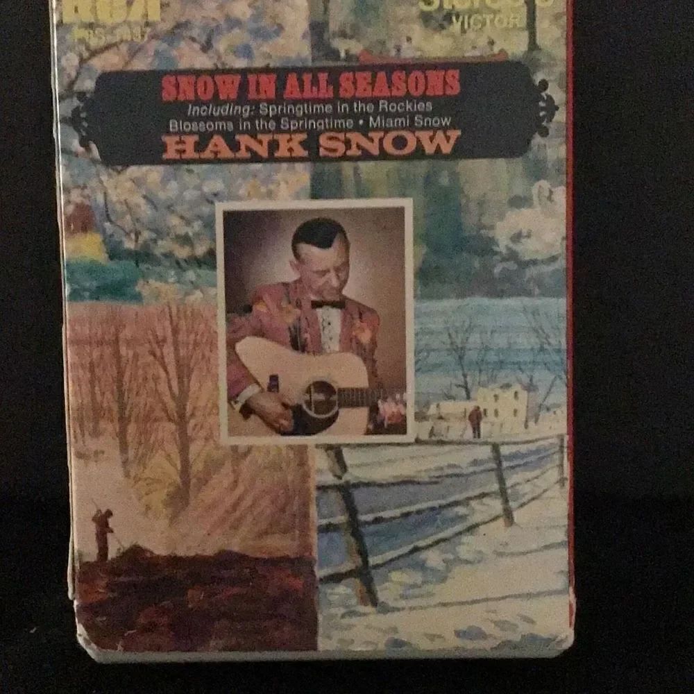 Cassette tape, vintage, Hank Snow, 8 Truck
